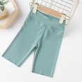 thumbnail image 3 of Hotiary Toddler Baby Girls Knee Length Pant Kids Soft Breathable High Waist Stretch Snug Fitting Leggings Trousers Teen Skinny Pants for 3-14 Years, 3 of 6