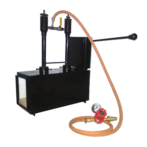 Double Burner Gas Propane Furnace Blacksmith Knife making w/ 1