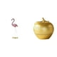thumbnail image 1 of Estatua De Flamenco De Resina, Arte Moderno, Escultura De Ave, Figura De Fruta, Decoración Para El Hogar, Adorno De Jardín, Soporte De Metal, Mesa, Estantería, Comedor, Dormitorio, Oficina, 1 of 8