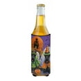 thumbnail image 2 of Carolines Treasures PPP3177MUK 12 oz Scottie Halloween Haunted House Ultra Hugger for Slim Cans, 2 of 3