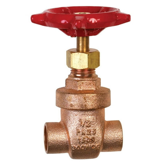 B&K ProLine 1/2 in. Sweat Brass Gate Valve
