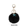 thumbnail image 5 of RYUJNDK Adorable Starfishes Key Rings Vibrant Starfishes Soft Keychain Ornament Furry Sphere Key Ornament for Daily Use, 5 of 19