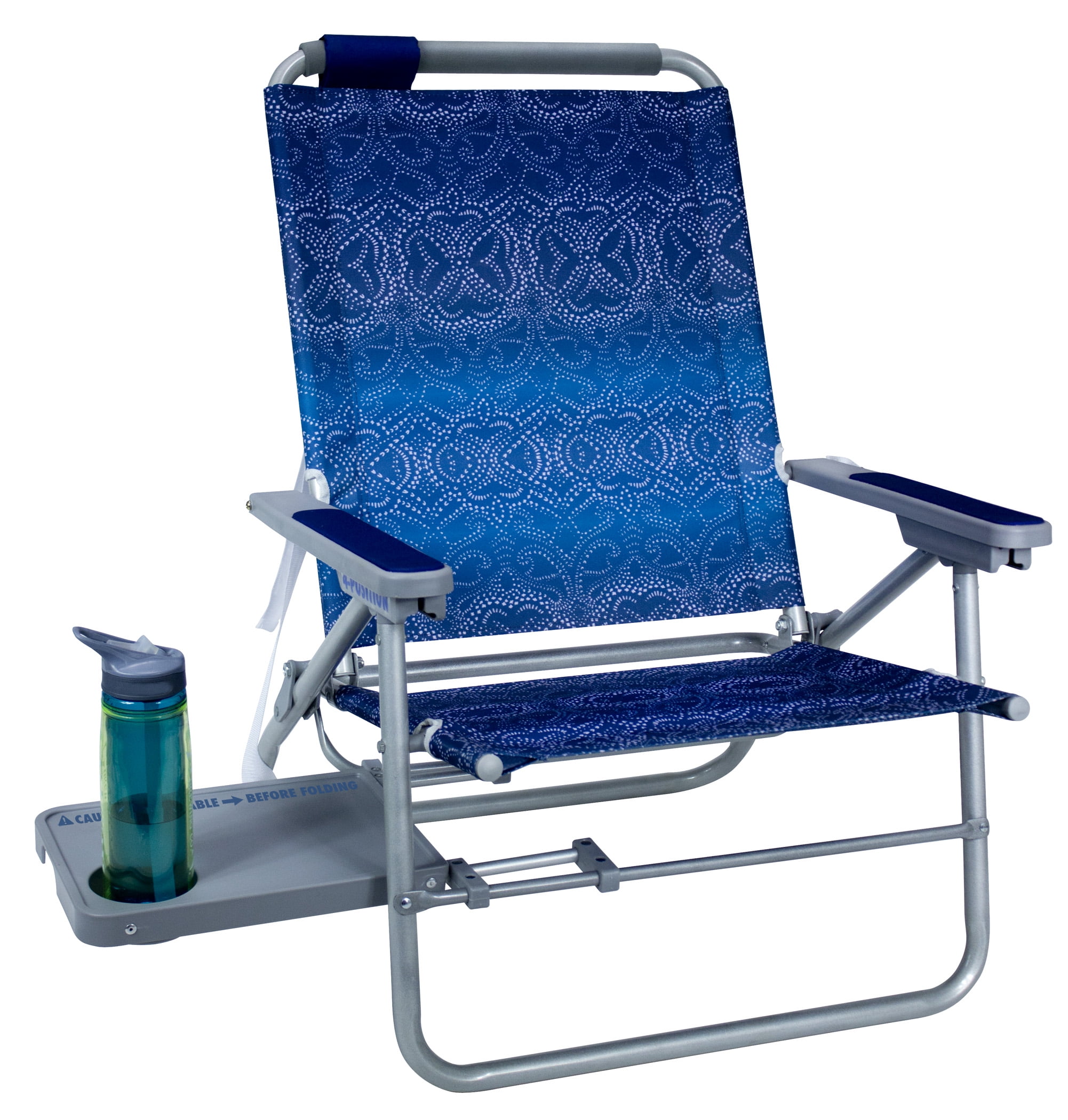 beach chair with table