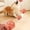 Orange, variant on Pet Bell Ball Toy,Suitable for Dogs, Cats, and Other Animals. Safe and Durable, bite-Resistant Design, Interactive Toy, Promotes Activity, an Essential Daily Plaything for Pets.