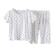 thumbnail image 2 of Conjuntos de blusas y camisas de cuello redondo y manga corta. Conjunto de camisas de manga larga y pantalones largos para niños. Conjunto de ropa interior para el hogar. Conjunto de poliéster para ni, 2 of 8