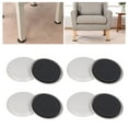 thumbnail image 1 of 8 Pcs Patins de Meubles Réutilisables pour Tapis Surfaces Dures, 1 of 8