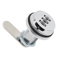 thumbnail image 3 of M Buder Cerradura de Combinación de 3 Dígitos Aleación de Zinc para Gabinetes Cajones Casilleros Buzones y Puertas Seguridad en el Hogar 30 mm / 1.18 in Color Plata Elegante, 3 of 9