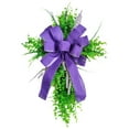 thumbnail image 3 of Lavender Eucalyptus Wreath Cross Easter Wreath For Front Door Easter Home Decor, 3 of 8