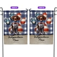 thumbnail image 2 of Patriotic German Shorthaired Pointer 4th of July Independence Paws Garden Flag 12x18in Double Sided GSP Lover Dog Gift Outdoor Decor - 02010, 2 of 5