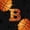 Basketball B, variant on Castle Fairy Abstract Basketball Print Bed Sheets 4-Piece, Sport Theme Letter Full Size Sheets, Black Orange,1 Fitted Sheet, 1 Flat Sheet and 2 Pillowcases