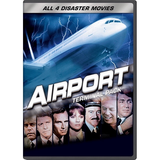 Paquete de terminales de aeropuerto con DVD, universal, sellado de fábrica