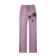 thumbnail image 5 of Pantalones largos de lino para hombre, pantalones holgados de playa con estampado hawaiano, cintura elástica y cordón ajustable, estampado en caliente., 5 of 5
