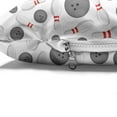 thumbnail image 4 of Bowling Pet Bed, Realistic Graphic Game Scattered on Plain Backdrop Competition and Fun, Chew Resistant Pad for Dogs and Cats Cushion with Removable Cover, 24" x 39", Grey White Red, by Ambesonne, 4 of 4