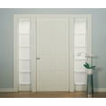 thumbnail image 4 of No. 918 Emily Sheer Voile Door Sidelight Curtain Panel, 28"x72", Eggshell, 4 of 6