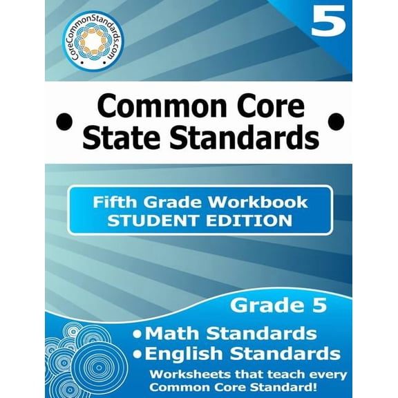Fifth Grade Common Core Workbook - Student Edition, (Paperback)