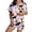 Z182-Light Purple, variant on FUZHIQ Halloween 2 Pc Pajamas for Women Active Fit Tee and Shorts Breathable Loungewear for Spring Summer Fall Winter