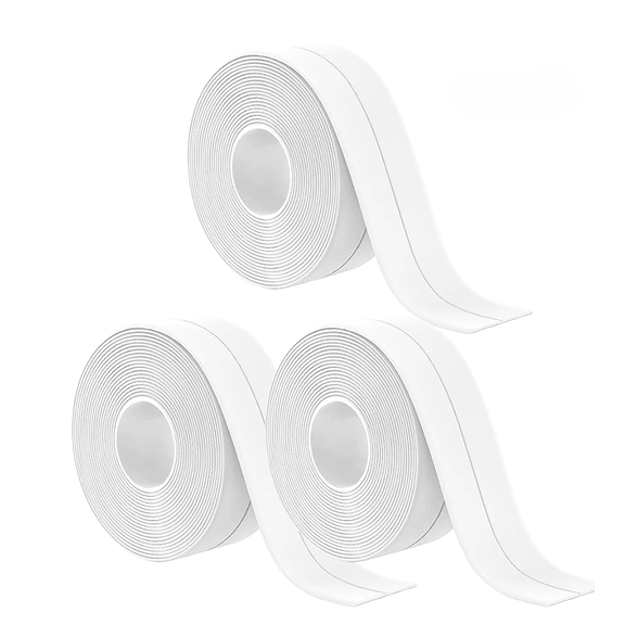 0.83IN x 16.4FT Waterproof Sealing Strip Self-Adhesive Gap Edge Seal Tape Household Use