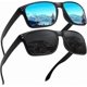 thumbnail image 1 of Polarised Sunglasses Men Women Driving Cycling Fishing Climbing Anti-glare UV400 Protection TR90 Unbreakable Frame Sports Travel Sun Glasses, 1 of 5