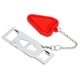 thumbnail image 1 of Cerradura de puerta de viaje BuyWeek portátil acero inoxidable rojo, 1 of 12