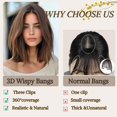 thumbnail image 3 of Hair Toppers Mekylio 360° Cover para mujeres con cabello fino, 3 of 8