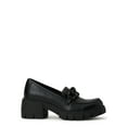 thumbnail image 3 of Madden NYC Women's Lug Sole Chain Accent Loafers, 3 of 6
