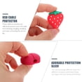 thumbnail image 2 of MasteelfCA 9Pcs Adorable USB Cable Plug Protector Data Line Protector Compatible for iPhone, 2 of 9