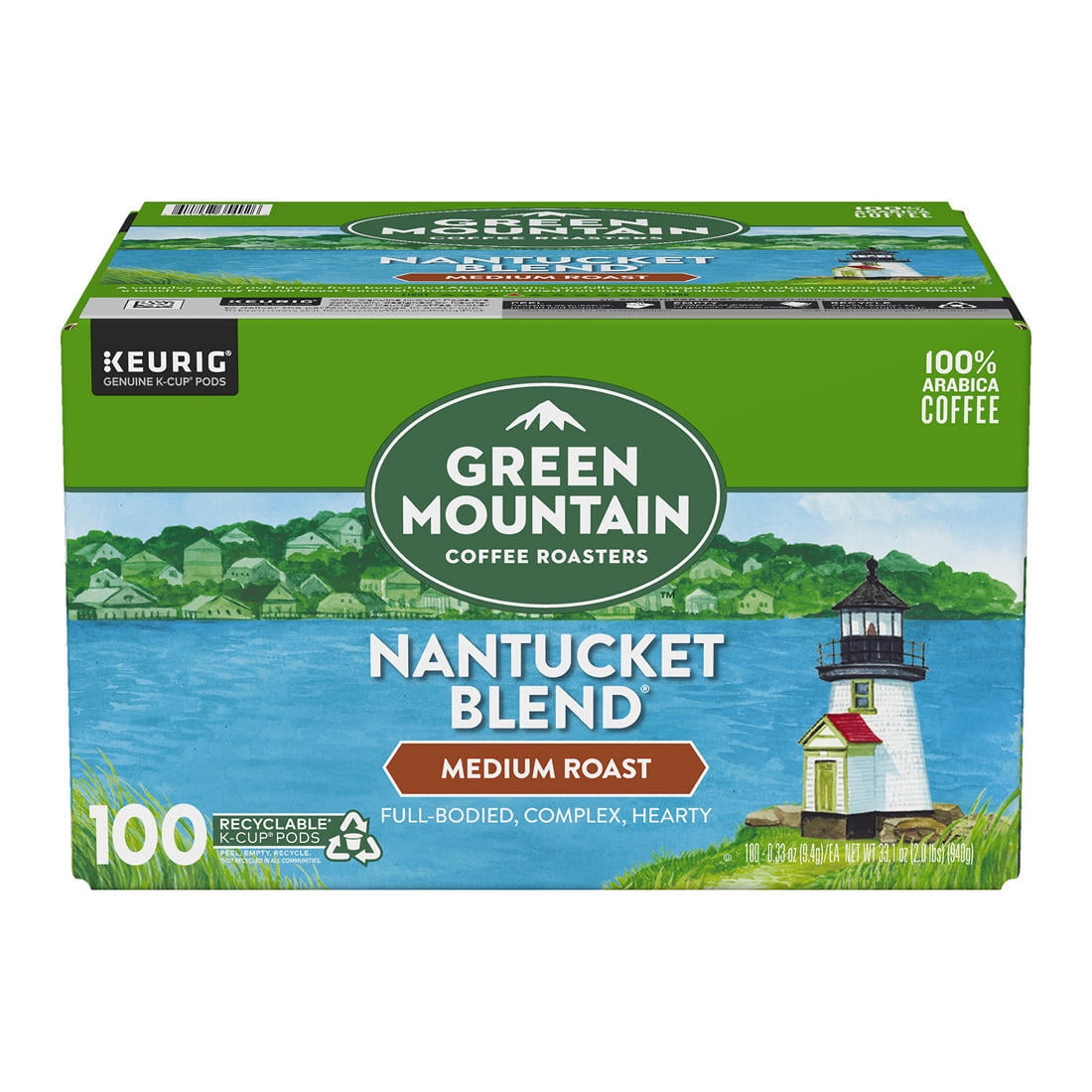 Green Mountain Coffee Roasters Nantucket Blend Keurig K-Cup Pods (100 ct.)