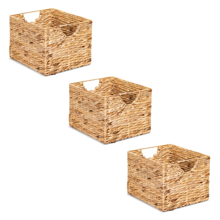 Sorbus Seagrass Basket 2 Pack
