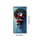 thumbnail image 2 of Decoraciones de Navidad Interior 35 X 71 Pulgadas Marco de Puerta de Navidad - Patrón de Santa Claus - Decoración de Puerta de Navidad - Decoración de Fiesta Del Festival, 2 of 6