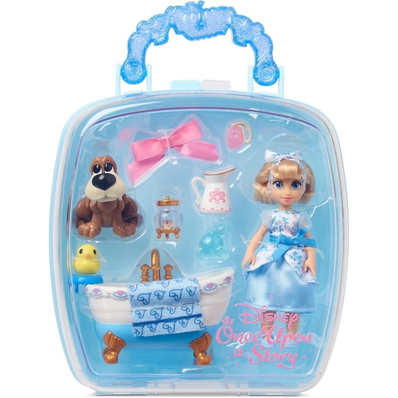 Disney Once Upon a Story Cinderella Mini Doll Playset