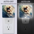 thumbnail image 2 of Surfing LED Square Night Lights - Stylish and Energy-Efficient Lighting Solution for Your Room - for Nighttime Illumination and Ambiance, 2 of 6