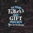 thumbnail image 4 of Inktastic I'm Your Fathers Day Mom Says You're Welcome Boys or Girls Baby Bodysuit, 4 of 5
