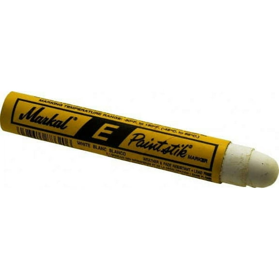 Markal - White Marker/Paintstick - Oil Base Ink (24 Pack)