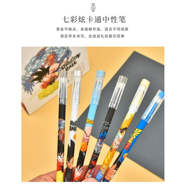 Penne A Sfera Dragon Ball - Set Di Marcatori A Tema Anime Per Appassionati E Collezionisti - Foto 8