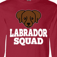 thumbnail image 4 of Inktastic Dog Chocolate Labrador Squad Long Sleeve T-Shirt, 4 of 5