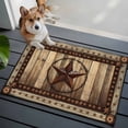 thumbnail image 4 of Texas Star Washable Area Rug 2 x 3 ft Farmhouse Country Star, Soft Non Slip Rugs Stain Repellent Indoor Felt Carpet for Living Dining Room Bedroom Home Office, 4 of 9