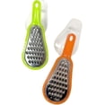 thumbnail image 5 of Mini cheese grater with stainless steel blade, fruit and vegetable chopper, removable collection tray for sealed food storage, 5 of 5