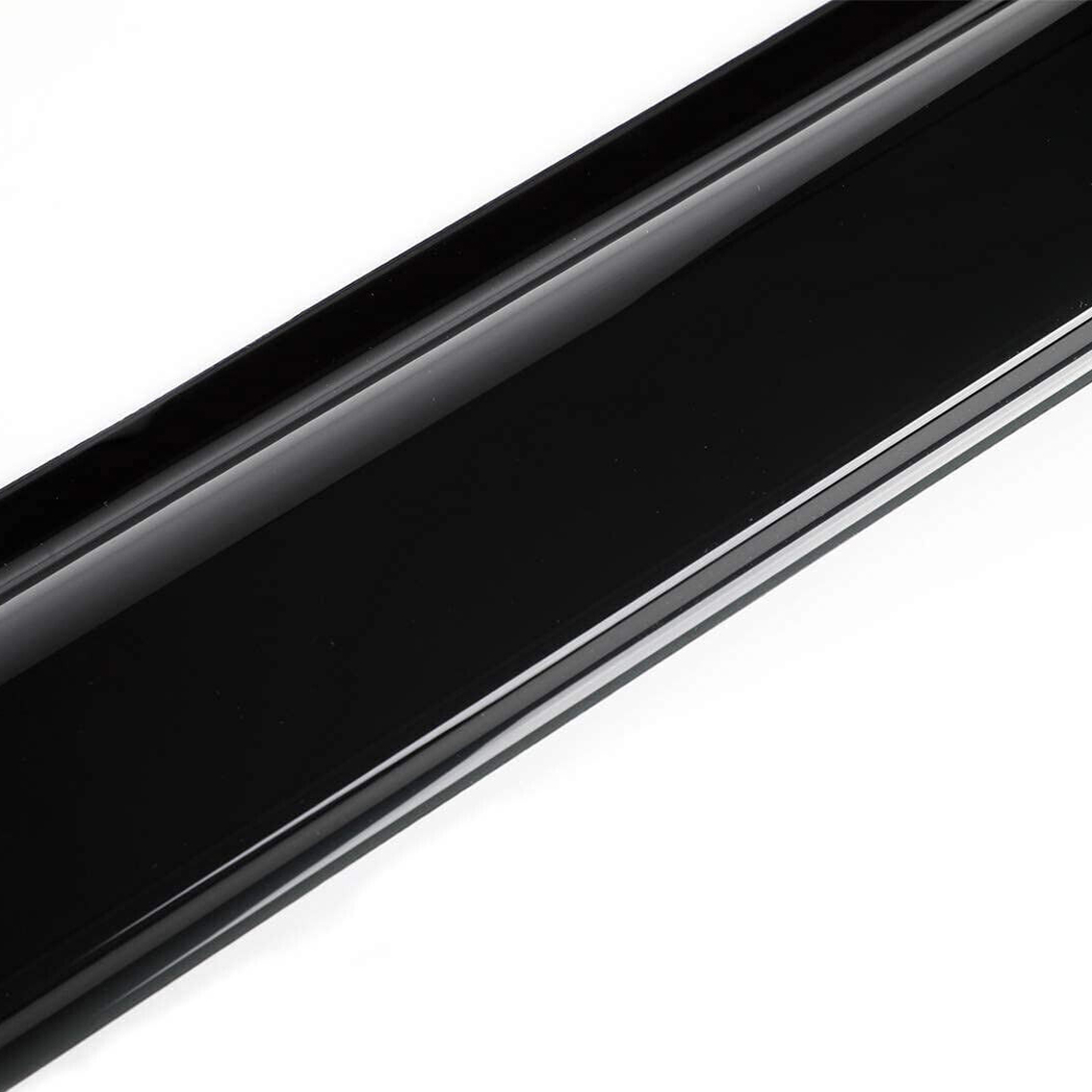 4-Piece Tape-On Out-Channel Guards Window Medium Smoke-4x Out-Channel Tape On Sun Rain Guards Window Visors