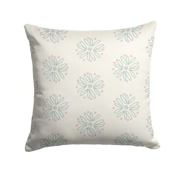 Sage Medallion Fabric Decorative Pillow