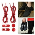 thumbnail image 3 of Elastic Lock Shoe Running Shoe Trainer  Red, 3 of 8