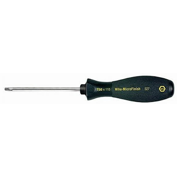 WIHA TOOLS 52719 T20 X 100MM MICROFINISHTORX DRIVER