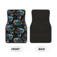 thumbnail image 2 of Pofeuu Cool Off-Road Vehicle Print Car Foot Mat Set of 4 Pieces - All-Weather Full Set Floor Mats for Cars Trucks SUVs, 2 of 7