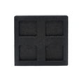 thumbnail image 2 of SnapPad Jack Pad CAP1 Rubber; Fits 8-1/2 Inch x 8-1/2 Inch Plastic Stacker Blocks; Black; 8-1/2 Inch Square, 2 of 4