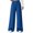 29-Blue, variant on ibiyuan Women Wide Leg Sweatpants, Elastic High Waist Baggy Loose Fit Lounge Pants Soft Breathable Trousers Casual Street Spring Fall Daily Travel Outfit