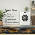 thumbnail image 3 of 3x5 Rug, Bald Eagle Door Mat Washable Non Slip Soft for Entryway, Mountain Landscape Rug, Flying Bird Carpet, Bald Eagle Home Decor & Gifts, 3 of 7