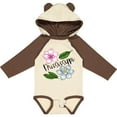 thumbnail image 3 of Inktastic Mississippi Magnolia Flowers and Leaves Boys or Girls Long Sleeve Baby Bodysuit, 3 of 5