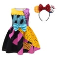 thumbnail image 4 of Disney-vestido con estampado de Mickey Mouse para niños y niñas, disfraz de Carnaval de fantasía, vestido de fiesta de Minnie Sally de 3 a 8 años, 2023, 4 of 4
