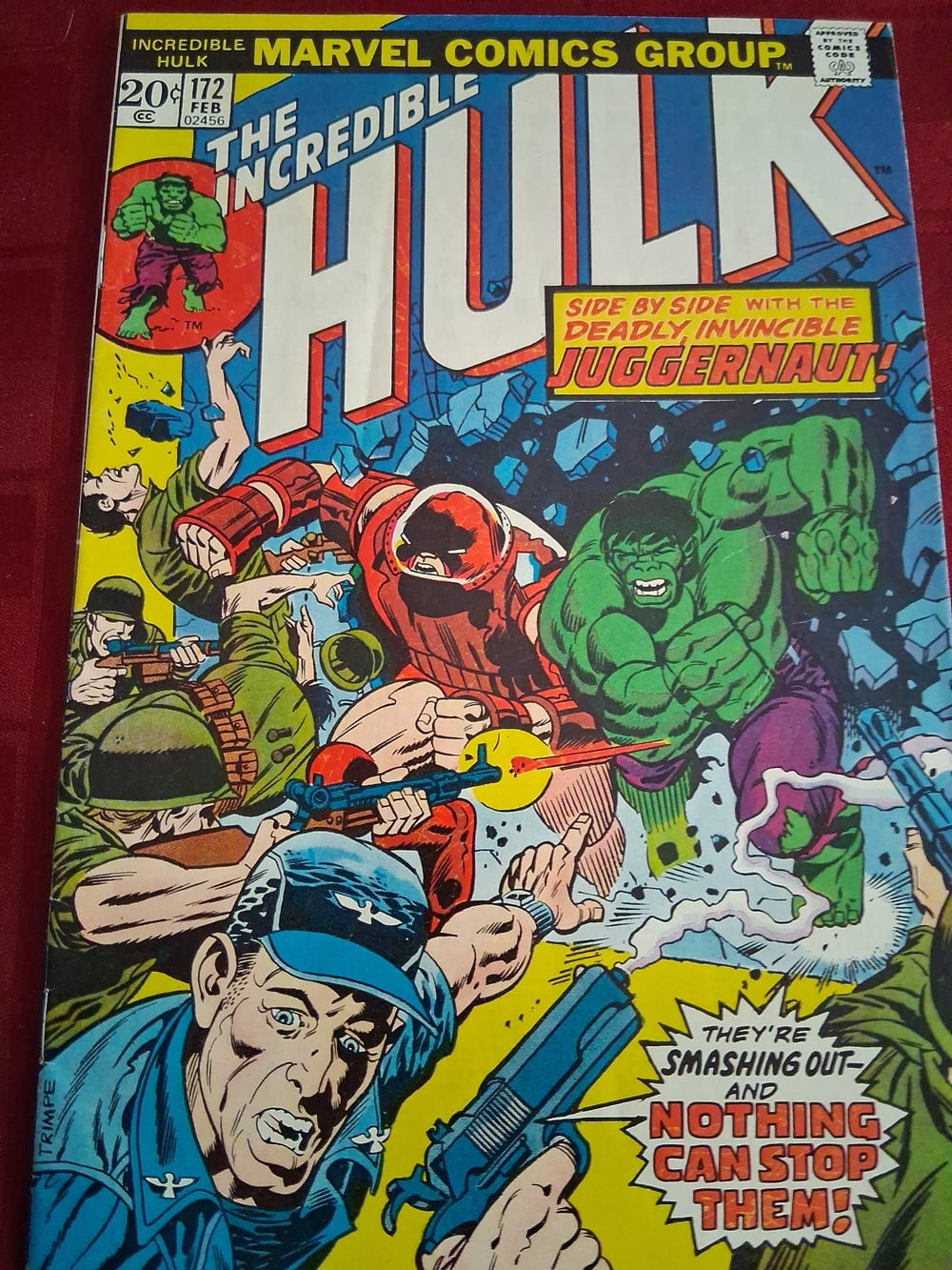 Cover of The Incredible Hulk #172
