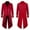 Red & Gold, variant on IBTOM CASTLE Men's Steampunk Vintage Tailcoat Jacket Gothic Medieval Victorian Frock Button Down Swallow Coat Uniform XL Red Floral