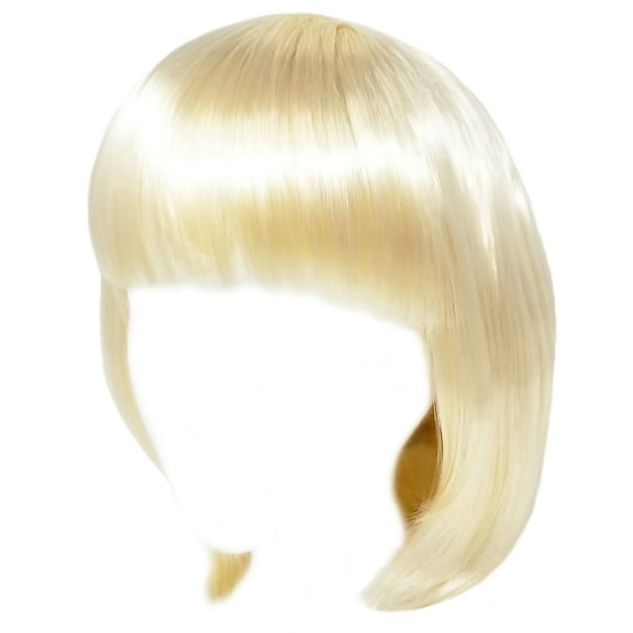 SeasonsTrading 12” Short Blonde Bob Wig - Women Cosplay Costume Party